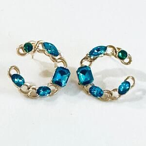 Chain Link Stud Earrings